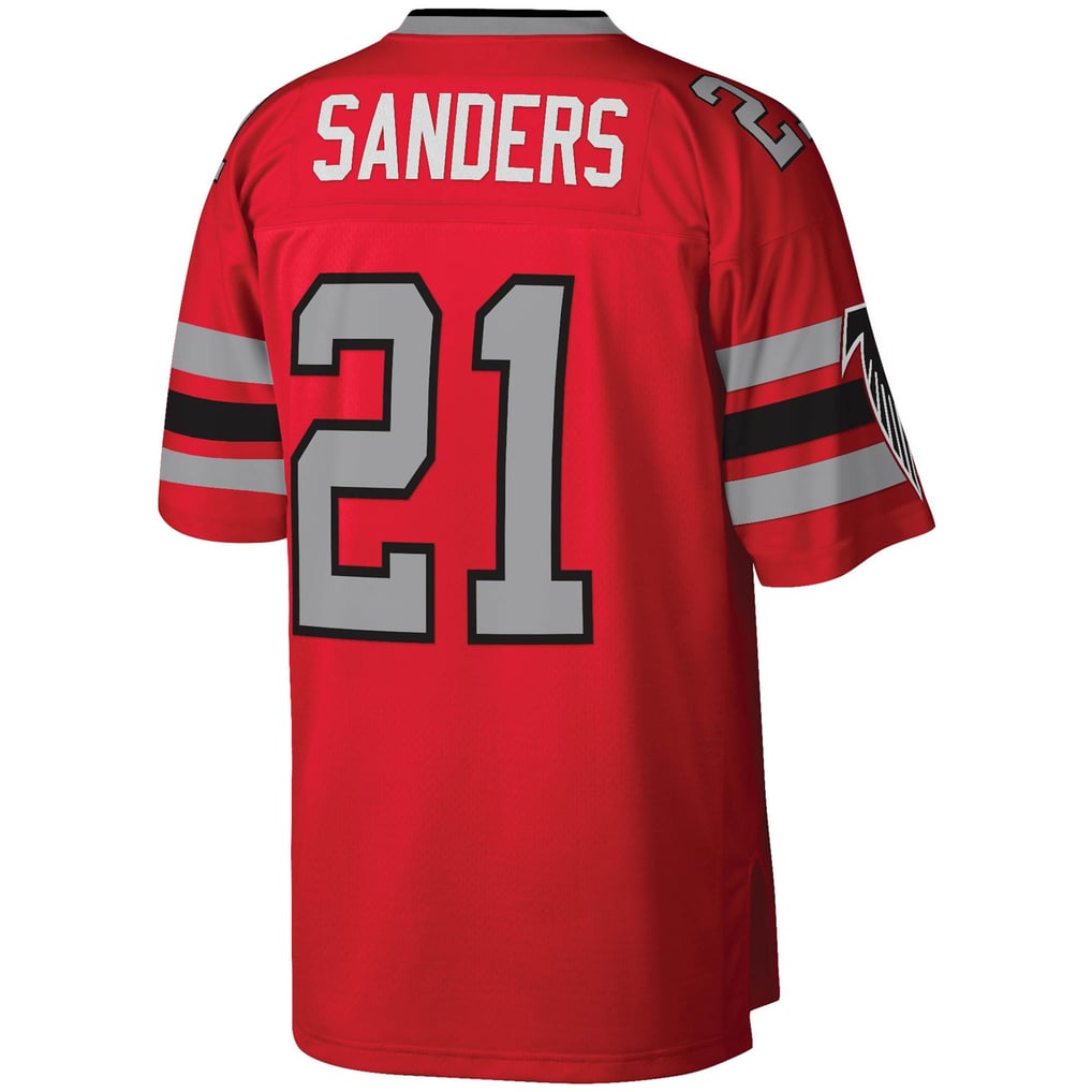 Men's Atlanta Falcons Deion Sanders Red Legacy Replica Jersey
