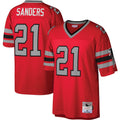 Men's Atlanta Falcons Deion Sanders Red Legacy Replica Jersey