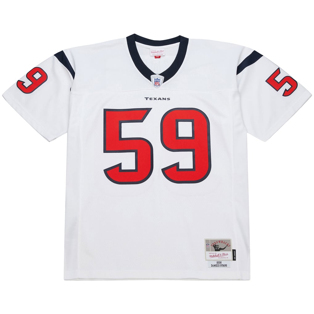 Men's Houston Texans DeMeco Ryans White 2006 Legacy Replica Jersey