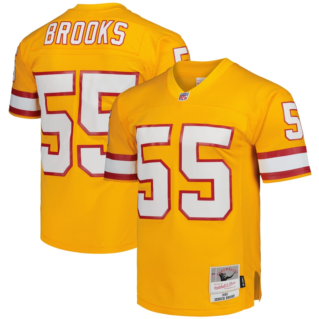 Men's Tampa Bay Buccaneers Derrick Brooks Orange Legacy Replica Jersey