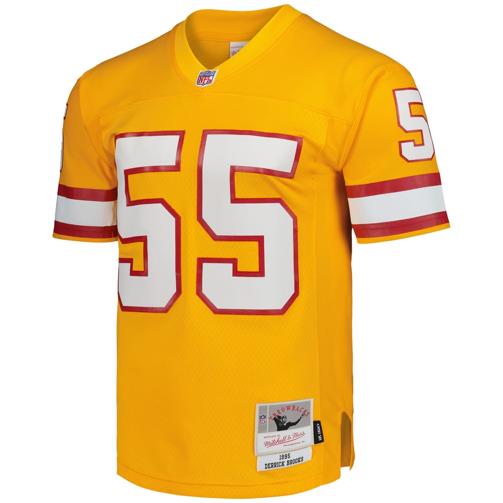Men's Tampa Bay Buccaneers Derrick Brooks Orange Legacy Replica Jersey