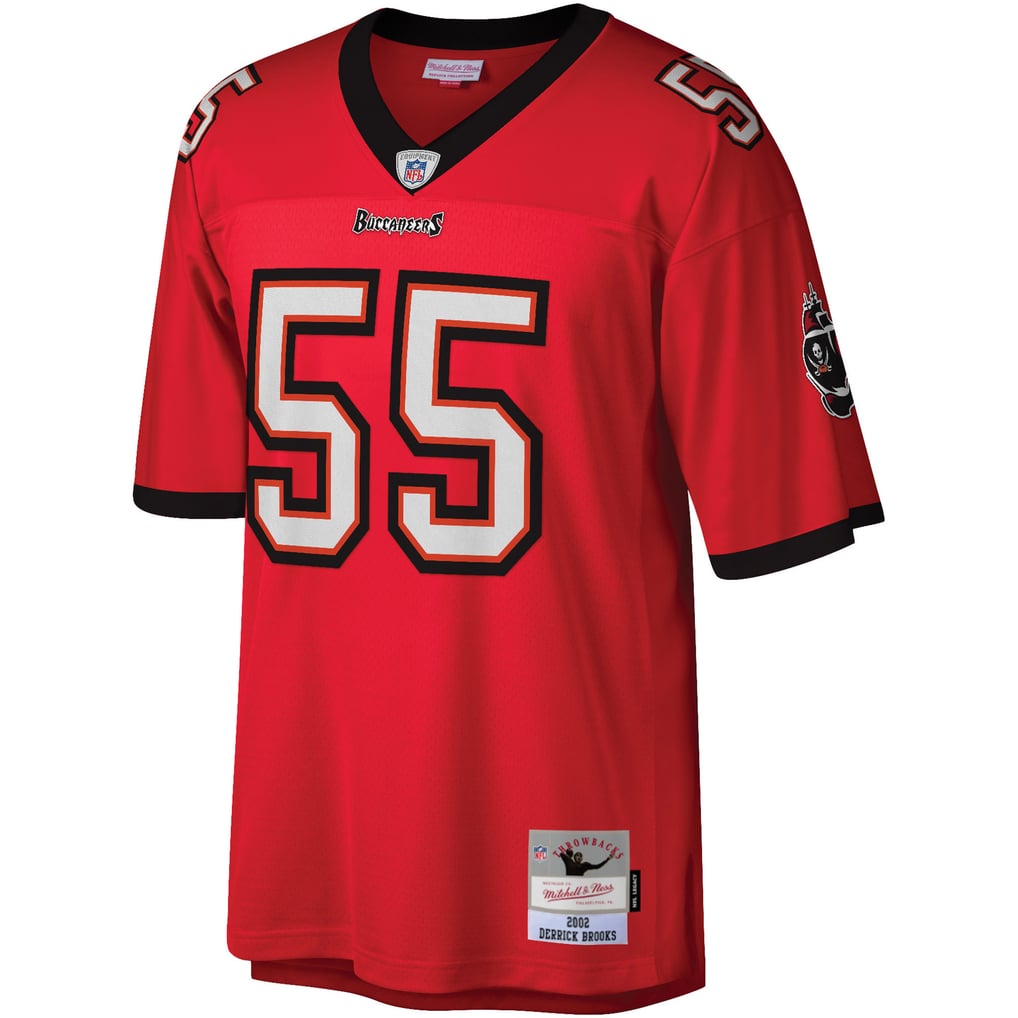 Men's Tampa Bay Buccaneers Derrick Brooks Red Legacy Replica Jersey