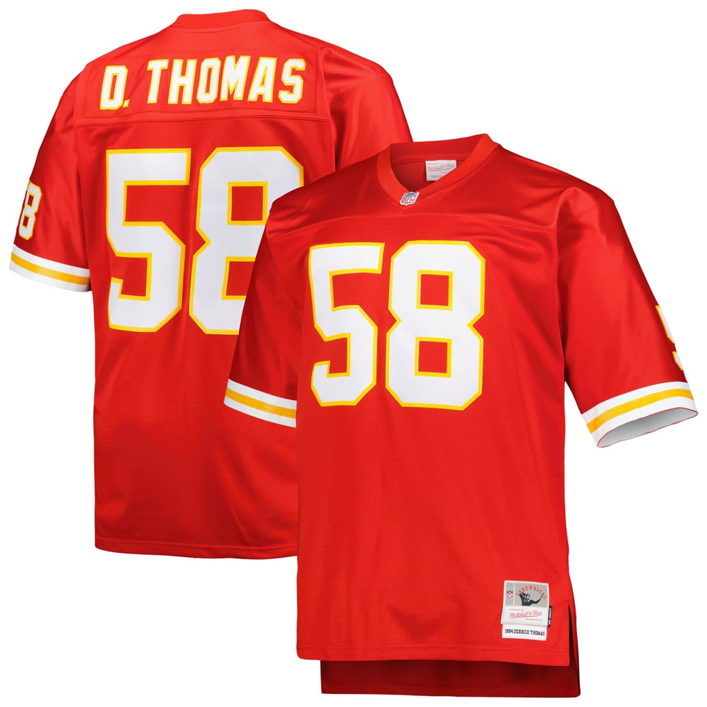 Men's Kansas City Chiefs Derrick Thomas Red Big & Tall 1994 Retired Player Replica Jersey