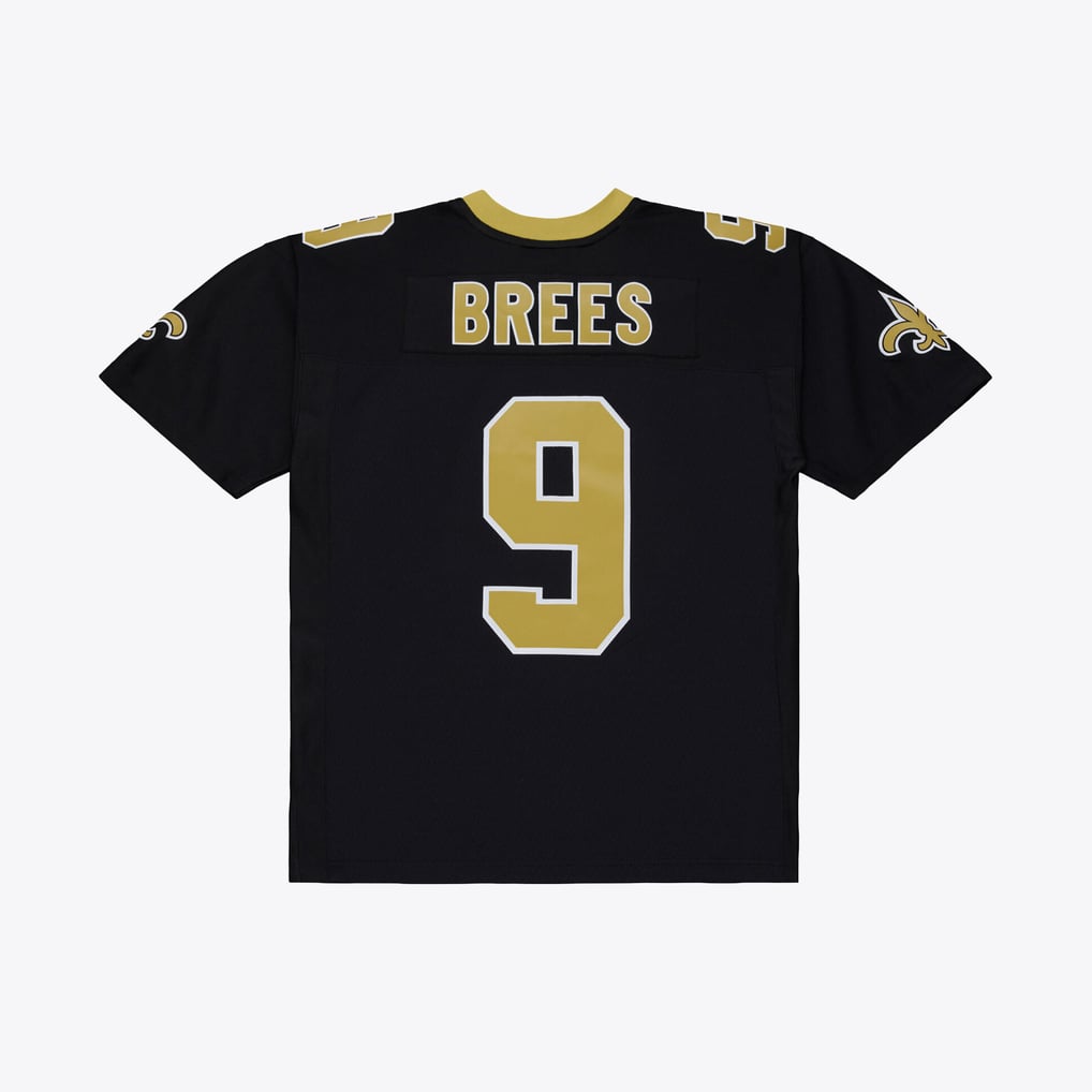 Men's New Orleans Saints Drew Brees Black 2009 Legacy Jersey