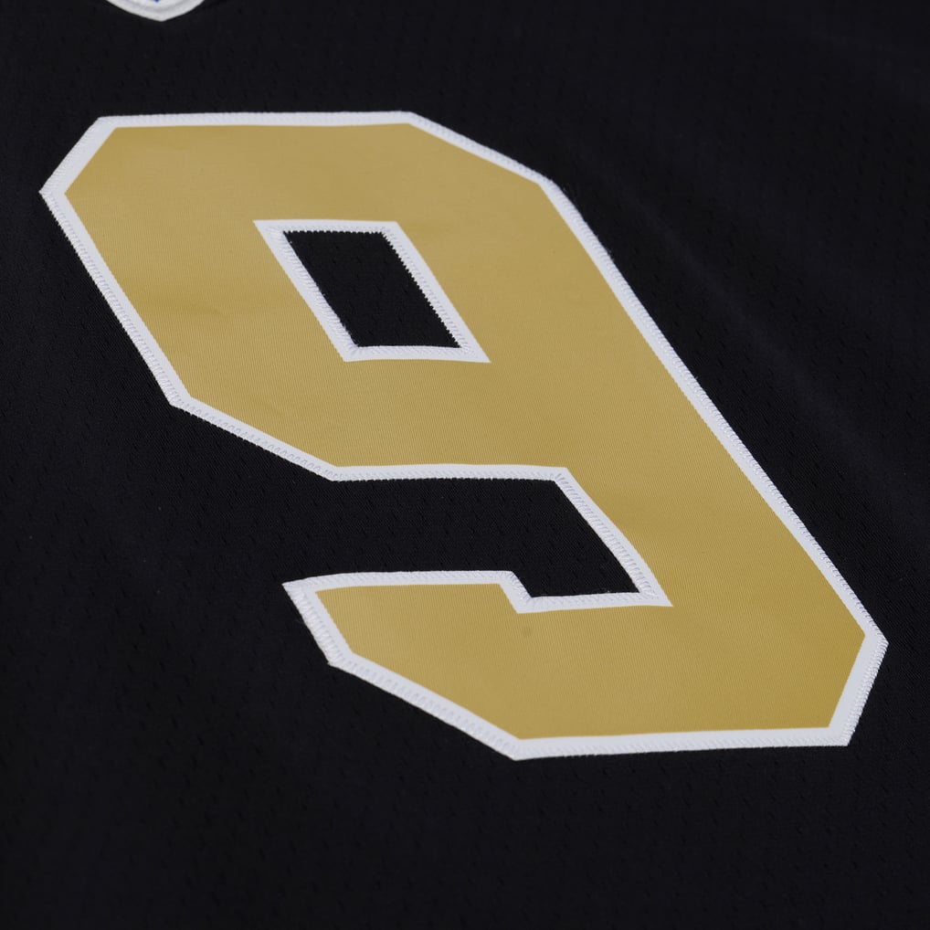 Men's New Orleans Saints Drew Brees Black Big & Tall 2009 Legacy Retired Player Jersey