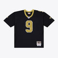 Men's New Orleans Saints Drew Brees Black Big & Tall 2009 Legacy Retired Player Jersey