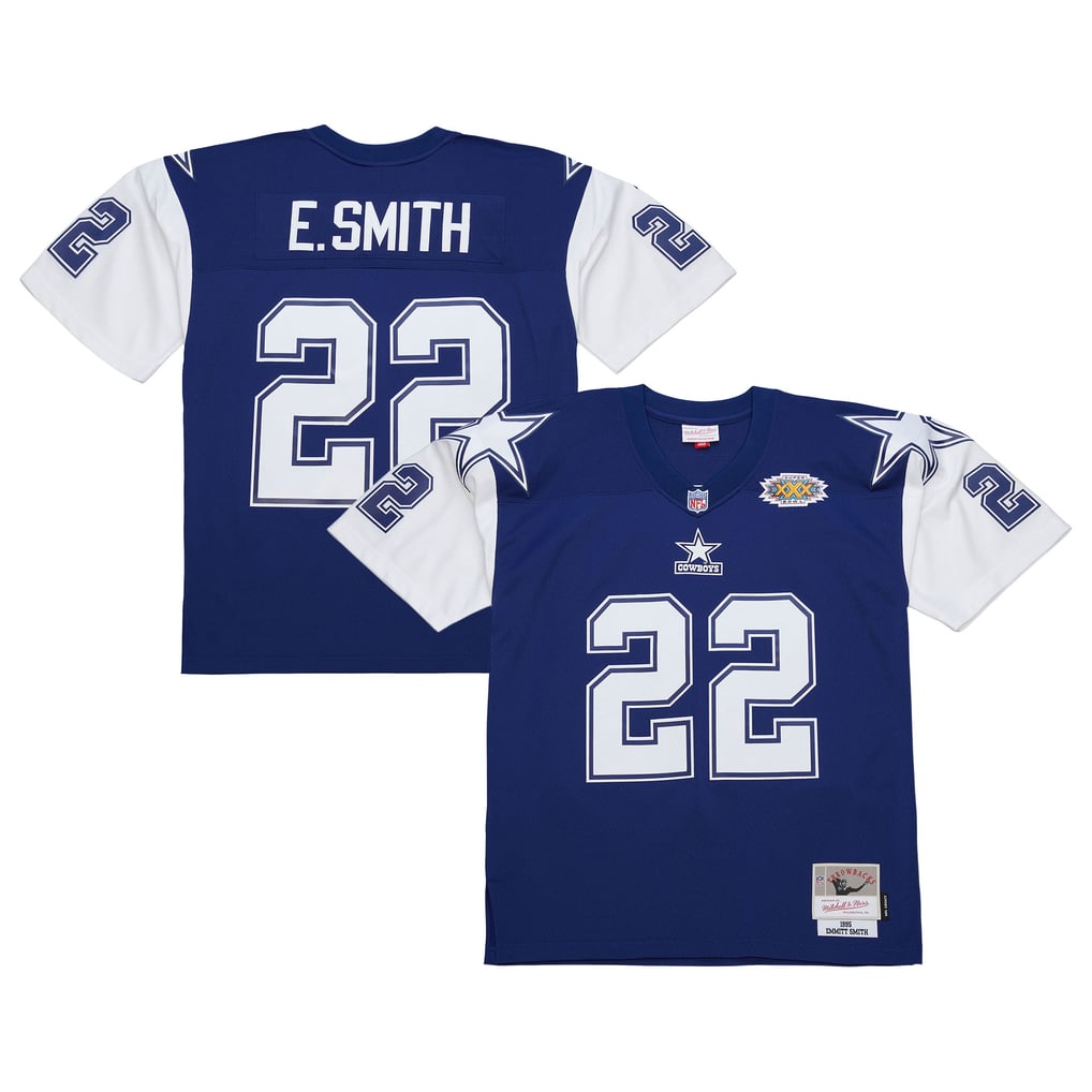 Men's Dallas Cowboys Emmitt Smith Navy 1995 Legacy Replica Jersey