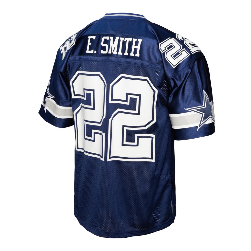 Men's Dallas Cowboys Emmitt Smith Navy Legacy Replica Jersey