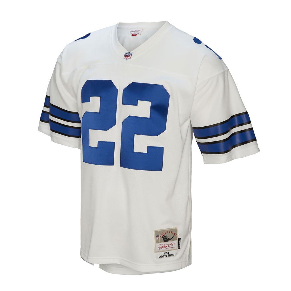 Men's Dallas Cowboys Emmitt Smith White Legacy Replica Jersey