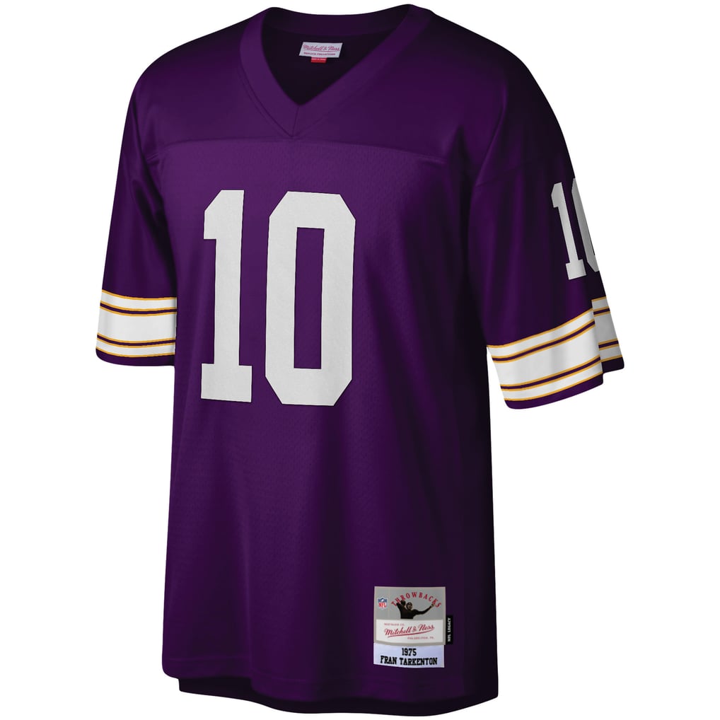 Men's Minnesota Vikings Fran Tarkenton Purple Legacy Replica Jersey