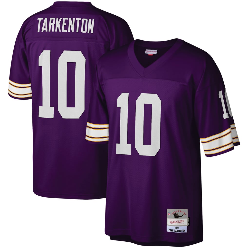 Men's Minnesota Vikings Fran Tarkenton Purple Legacy Replica Jersey