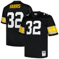 Men's Pittsburgh Steelers Franco Harris Black Big & Tall 1976 Legacy Retired Player Jersey