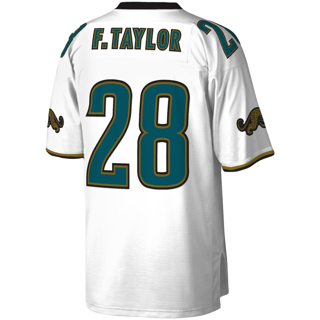 Men's Jacksonville Jaguars Fred Taylor White Legacy Replica Jersey