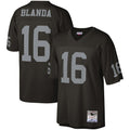 Men's Las Vegas Raiders George Blanda Black Legacy Replica Jersey