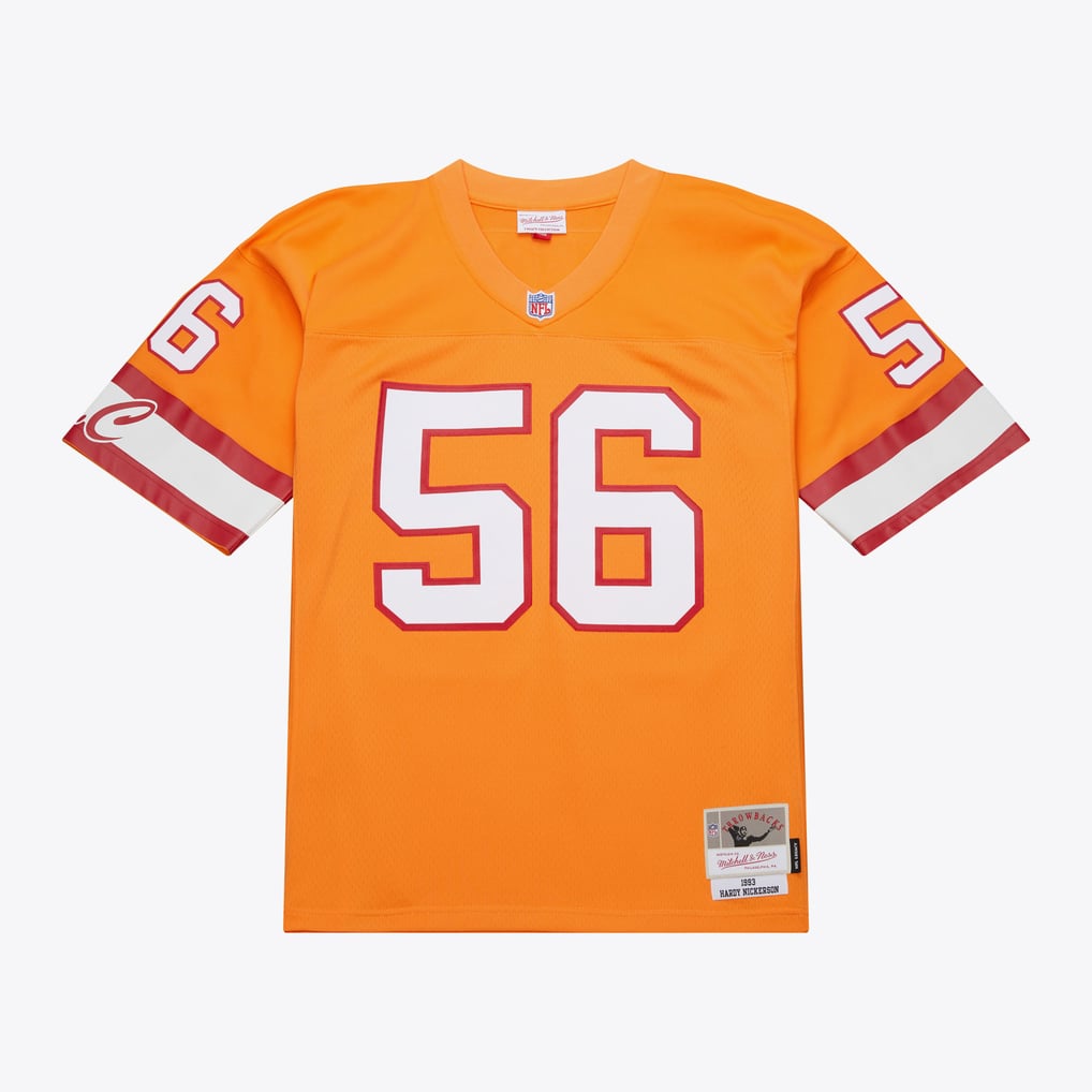 Men's Tampa Bay Buccaneers Hardy Nickerson Orange 1993 Legacy Replica Jersey