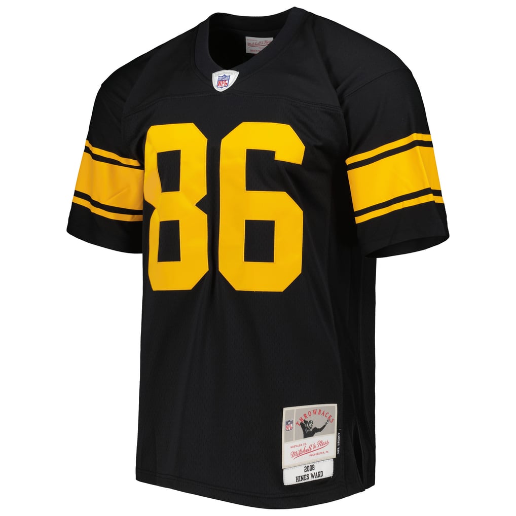 Men's Pittsburgh Steelers Hines Ward Black Legacy Replica Jersey