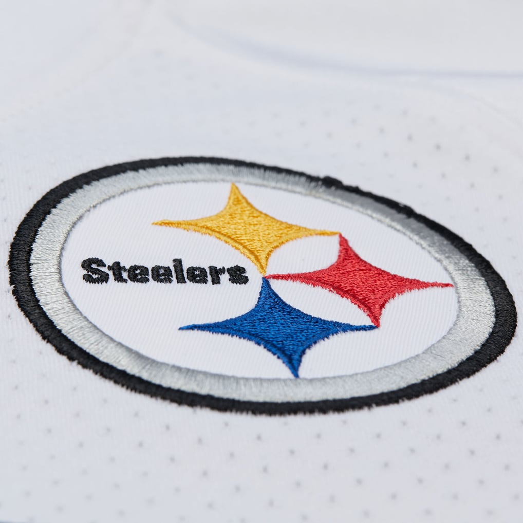 Men's Pittsburgh Steelers Hines Ward White 2005 Authentic Throwback Retired Player Jersey