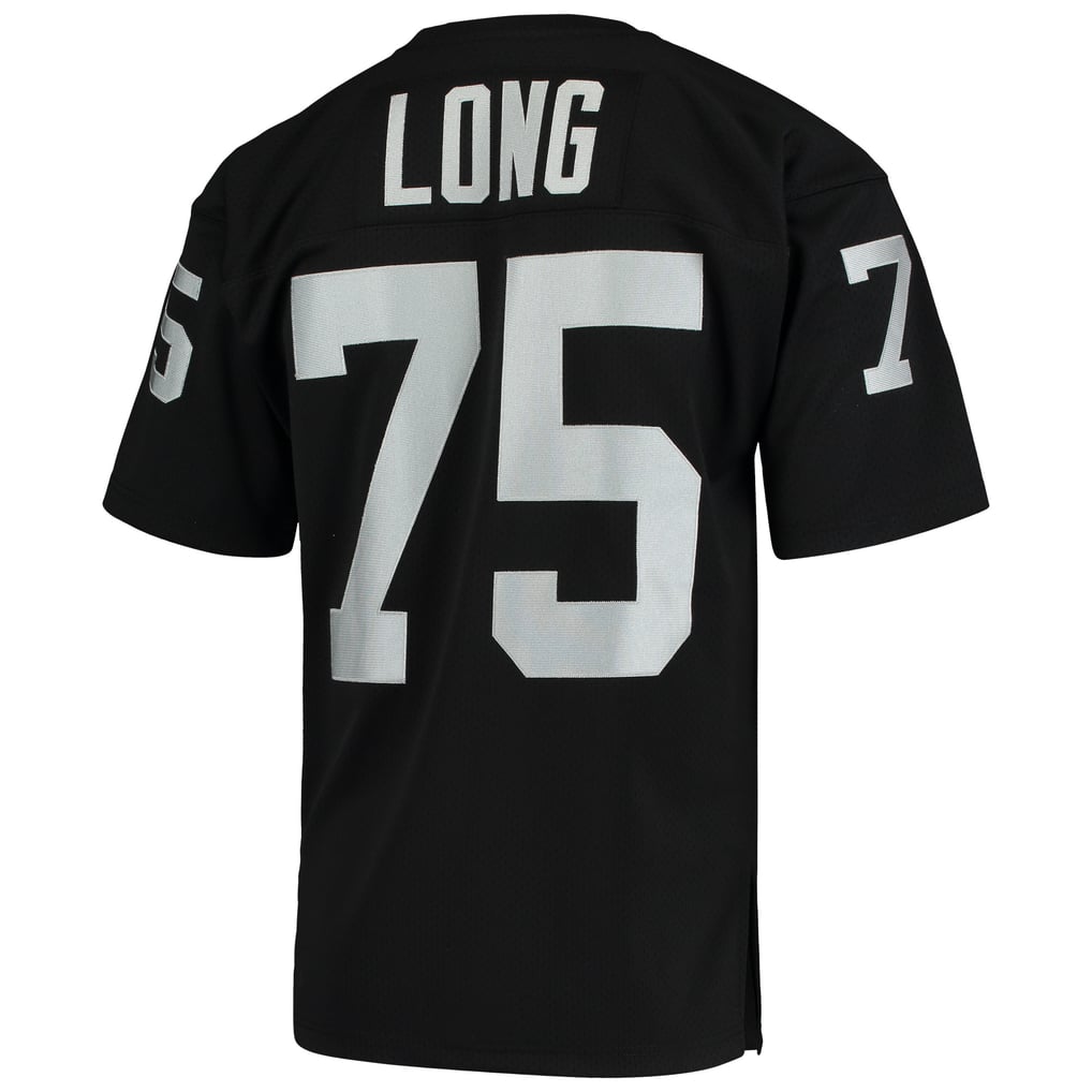 Men's Las Vegas Raiders 1983 Howie Long Black Authentic Throwback Retired Player Jersey