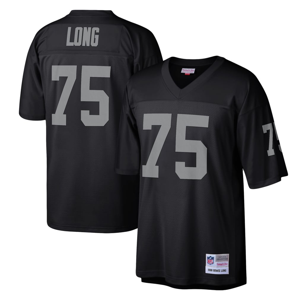 Men's Las Vegas Raiders Howie Long Black Legacy Replica Jersey