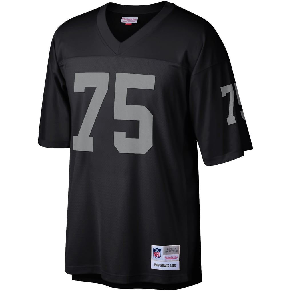 Men's Las Vegas Raiders Howie Long Black Legacy Replica Jersey