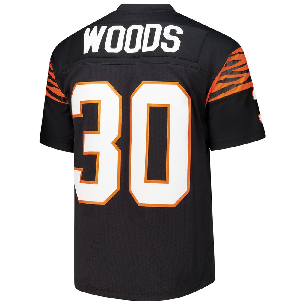 Men's Cincinnati Bengals Ickey Woods Black 1988 Legacy Replica Jersey