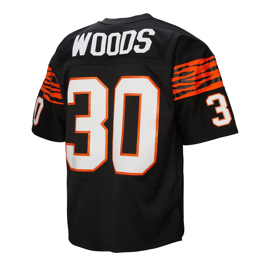 Men's Cincinnati Bengals Ickey Woods Black 1988 Legacy Replica Jersey