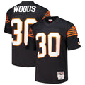 Men's Cincinnati Bengals Ickey Woods Black 1988 Legacy Replica Jersey