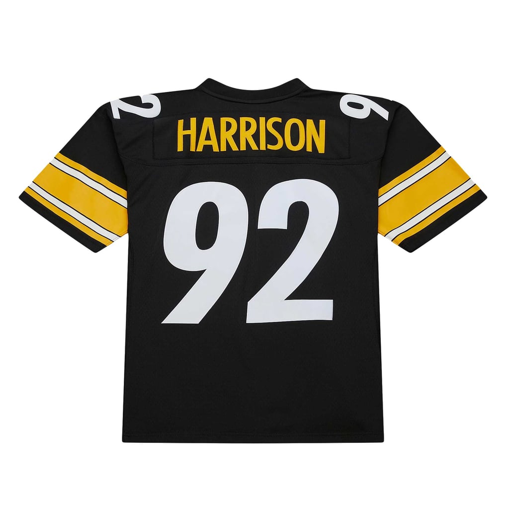 Men's Pittsburgh Steelers James Harrison Black Legacy Replica Jersey