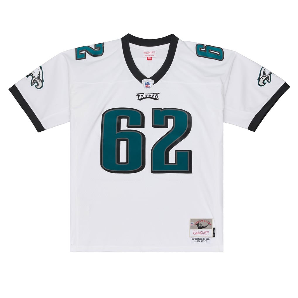Men's Philadelphia Eagles Jason Kelce White 2011 Legacy Replica Player Jersey