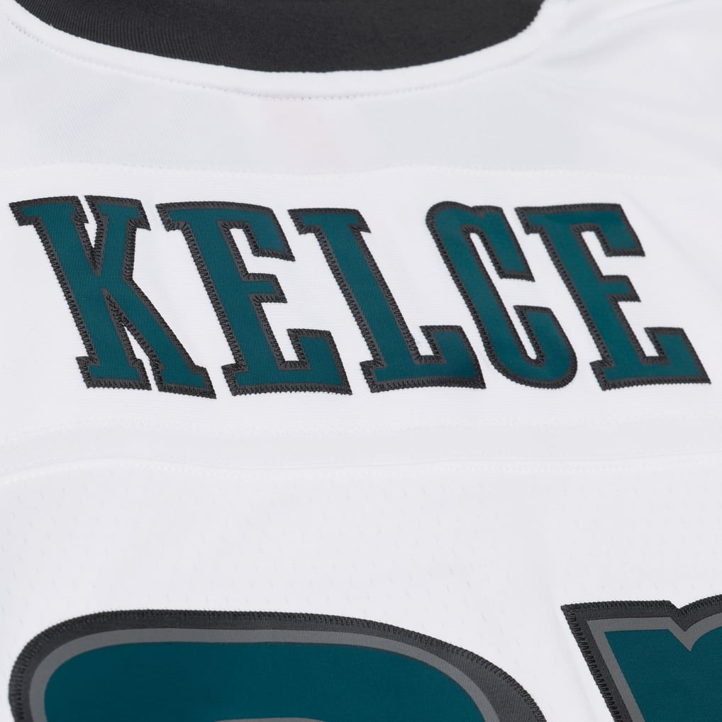 Men's Philadelphia Eagles Jason Kelce White 2011 Legacy Replica Player Jersey