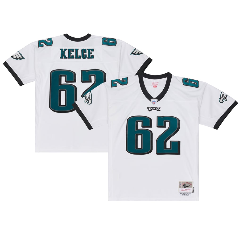 Men's Philadelphia Eagles Jason Kelce White 2011 Legacy Replica Player Jersey