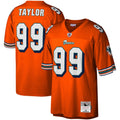 Men's Miami Dolphins Jason Taylor Orange Big & Tall 2004 Retired Player Replica Jersey