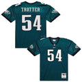 Men's Philadelphia Eagles Jeremiah Trotter Green 2000 Legacy Throwback Replica Jersey