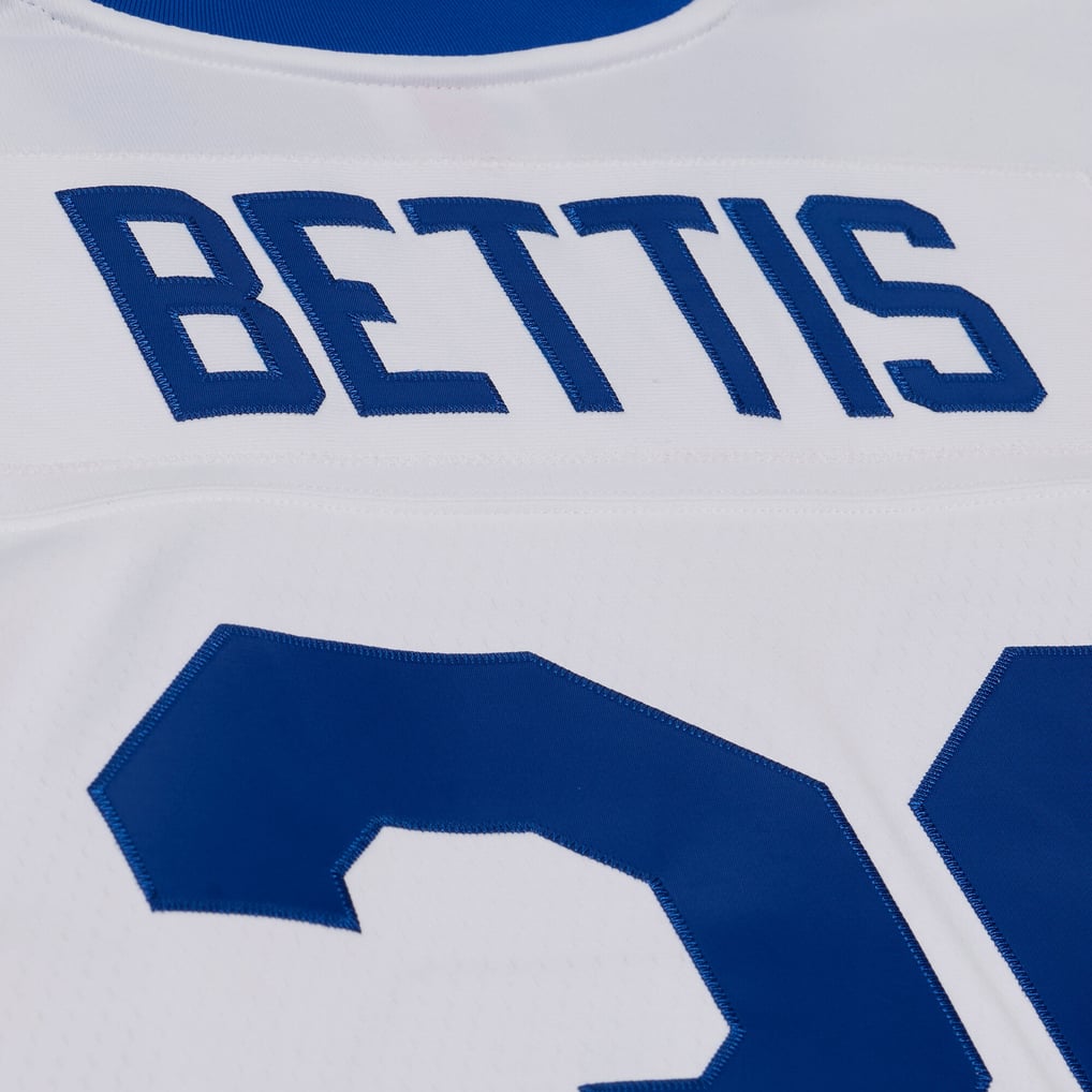 Men's Los Angeles Rams Jerome Bettis White Retired Legacy Replica Player Jersey