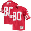 Men's San Francisco 49ers Jerry Rice Scarlet Legacy Replica Jersey
