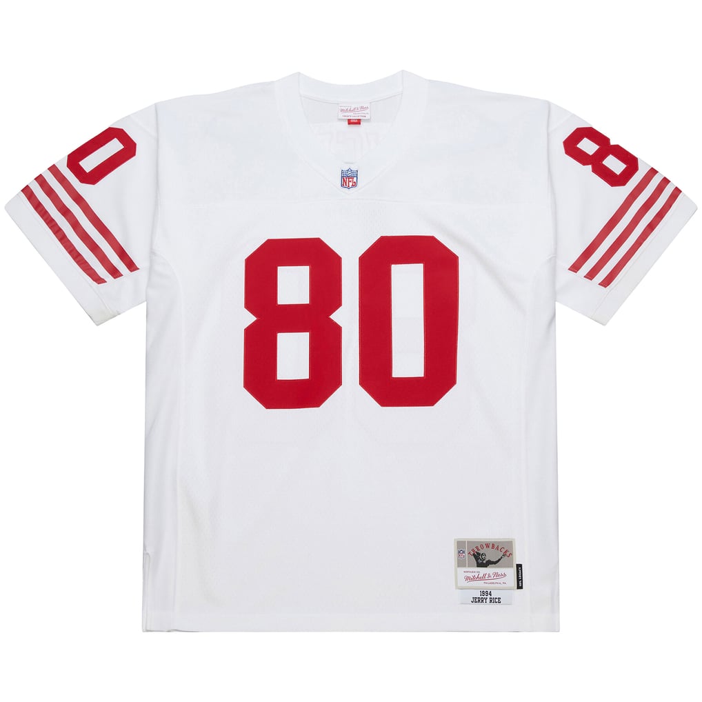 Men's San Francisco 49ers Jerry Rice White 1994 Legacy Replica Jersey