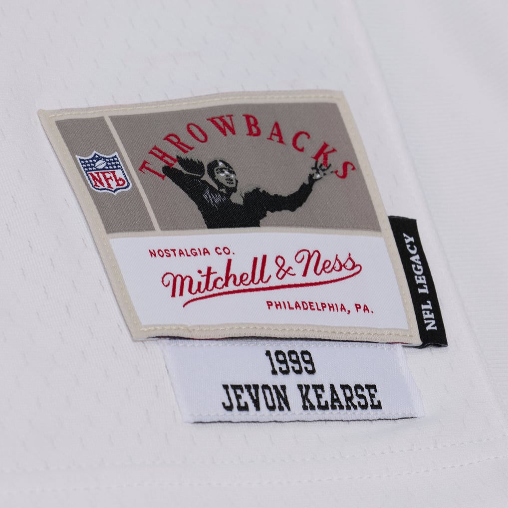 Men's Tennessee Titans Jevon Kearse White Retired Legacy Replica Player Jersey