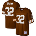 Men's Cleveland Browns Jim Brown Brown Legacy Replica Jersey