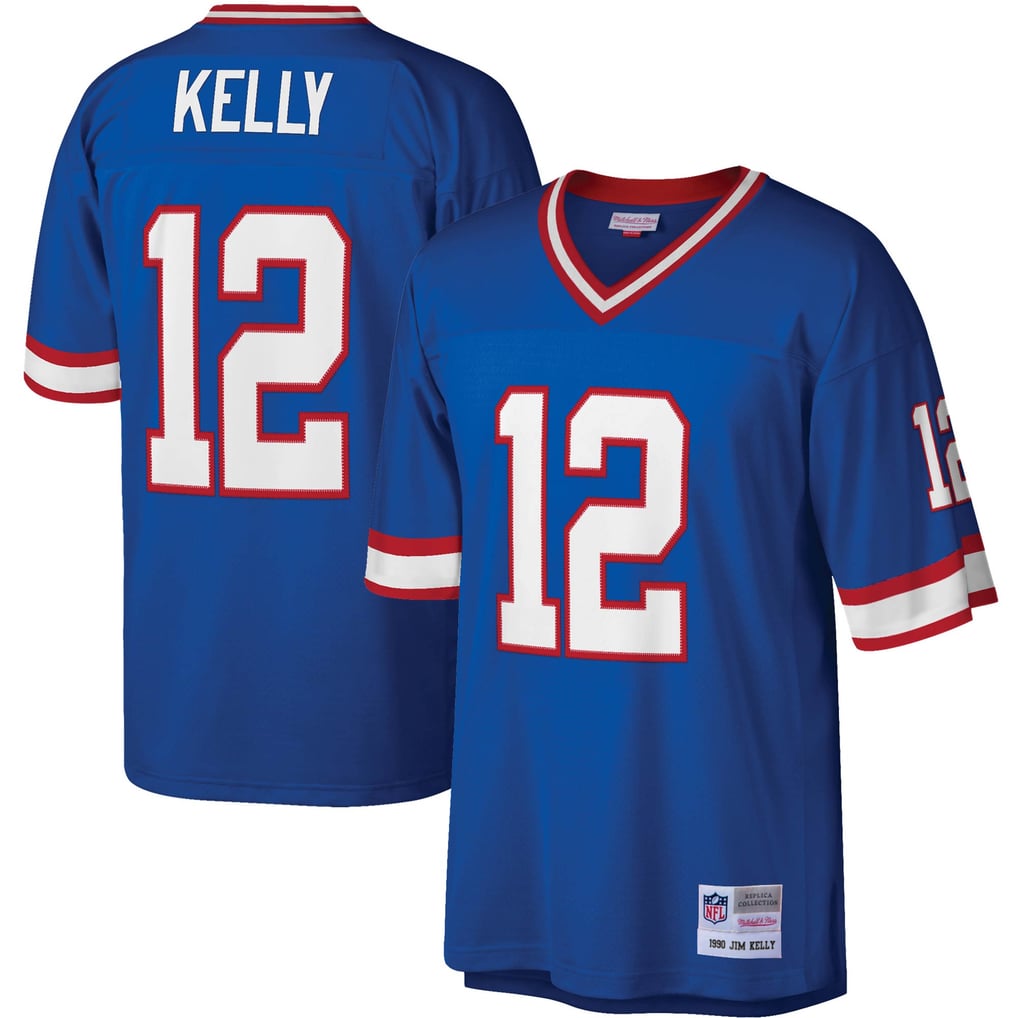 Men's Buffalo Bills Jim Kelly Royal Legacy Replica Jersey