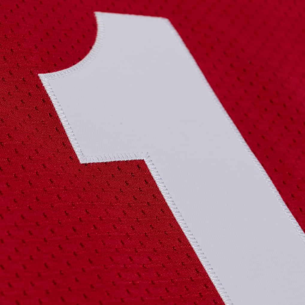 Men's San Francisco 49ers 1989 Joe Montana Scarlet Authentic Throwback Retired Player Jersey