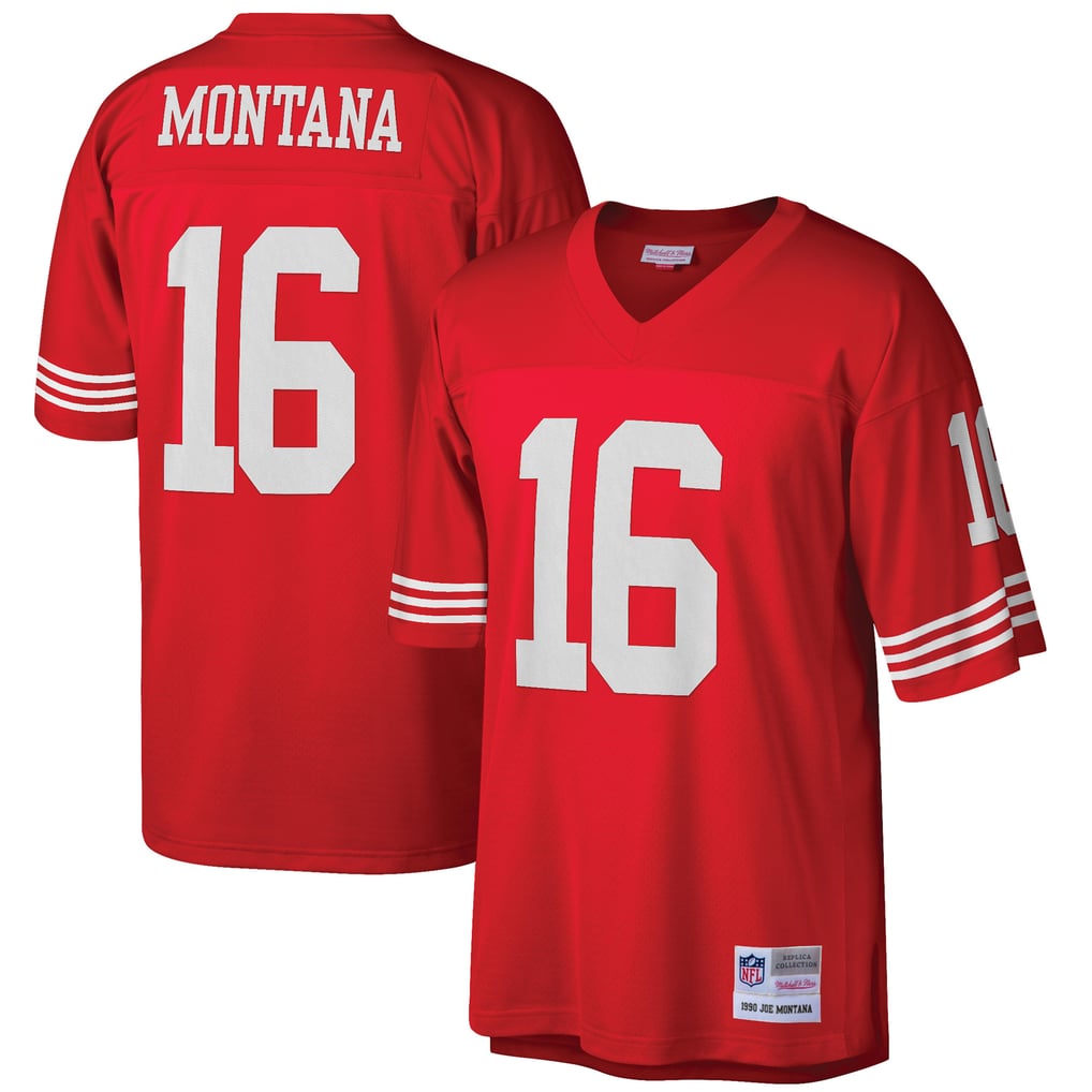 Men's San Francisco 49ers Joe Montana Scarlet Big & Tall 1990 Retired Player Replica Jersey