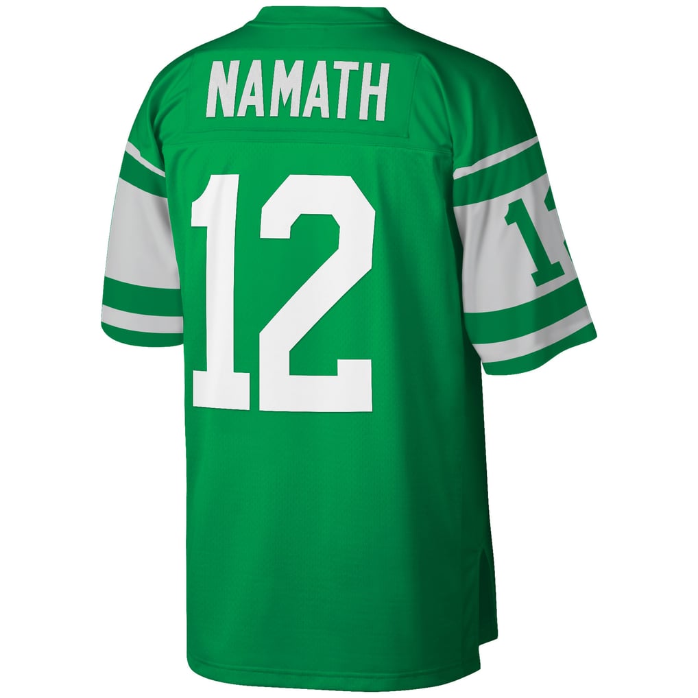 Men's New York Jets Joe Namath Green Big & Tall 1968 Retired Player Replica Jersey