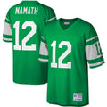 Men's New York Jets Joe Namath Kelly Green Legacy Replica Jersey