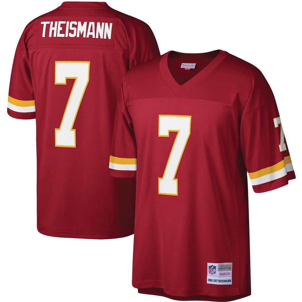 Men's Washington Football Team Joe Theismann Burgundy Legacy Replica Jersey