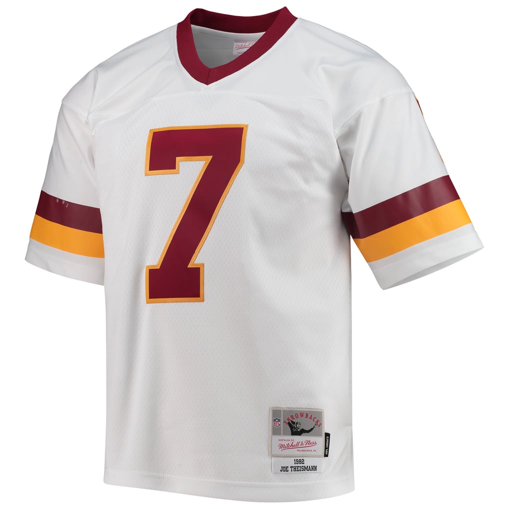 Men's Washington Football Team Joe Theismann White Legacy Replica Jersey