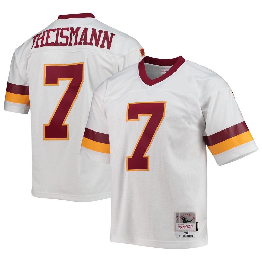 Men's Washington Football Team Joe Theismann White Legacy Replica Jersey