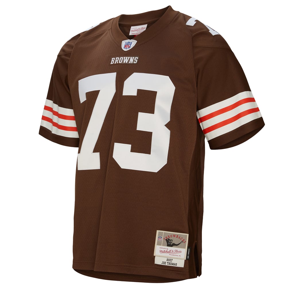 Men's Cleveland Browns Joe Thomas Brown Legacy Replica Jersey