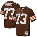 Men's Cleveland Browns Joe Thomas Brown Legacy Replica Jersey