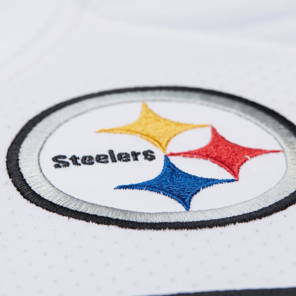 Men's Pittsburgh Steelers Joey Porter White 2005 Authentic Throwback Retired Player Jersey