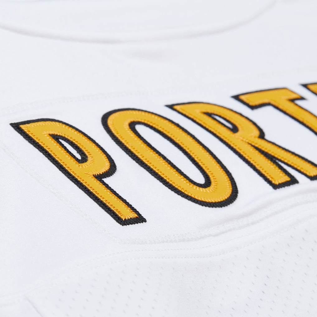 Men's Pittsburgh Steelers Joey Porter White 2005 Authentic Throwback Retired Player Jersey